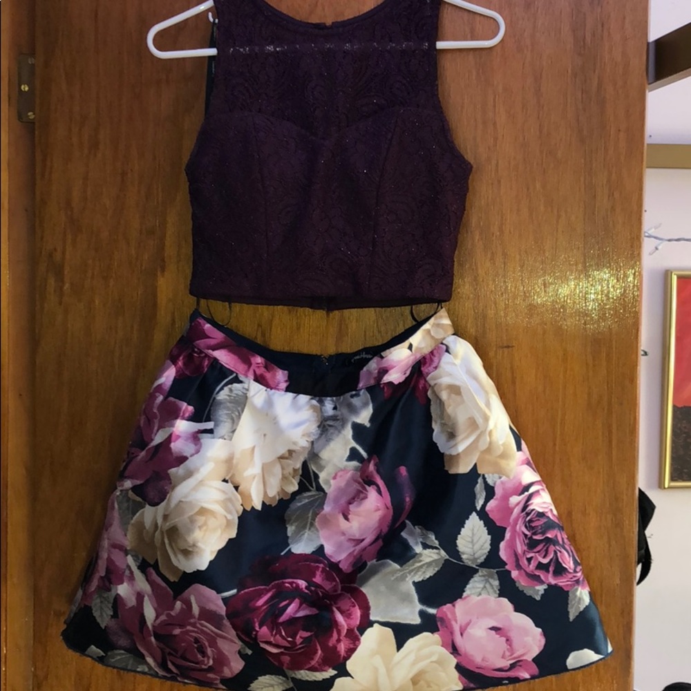 Two piece tulle dress